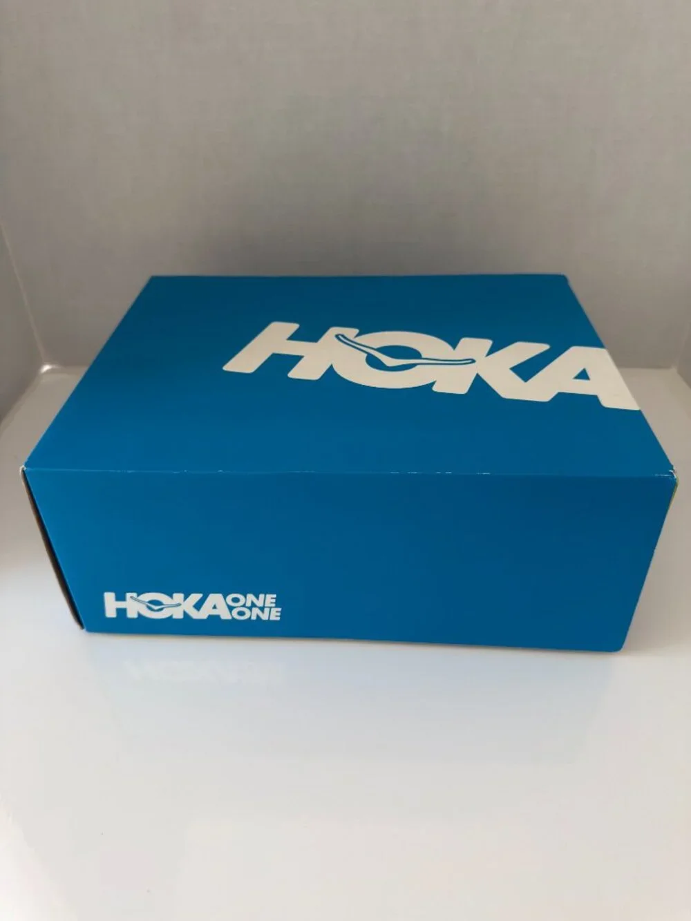 EMPTY HOKA ONE ONE Shoe Box W Clifton 7 Size 10.5 with Inserts & Tissue